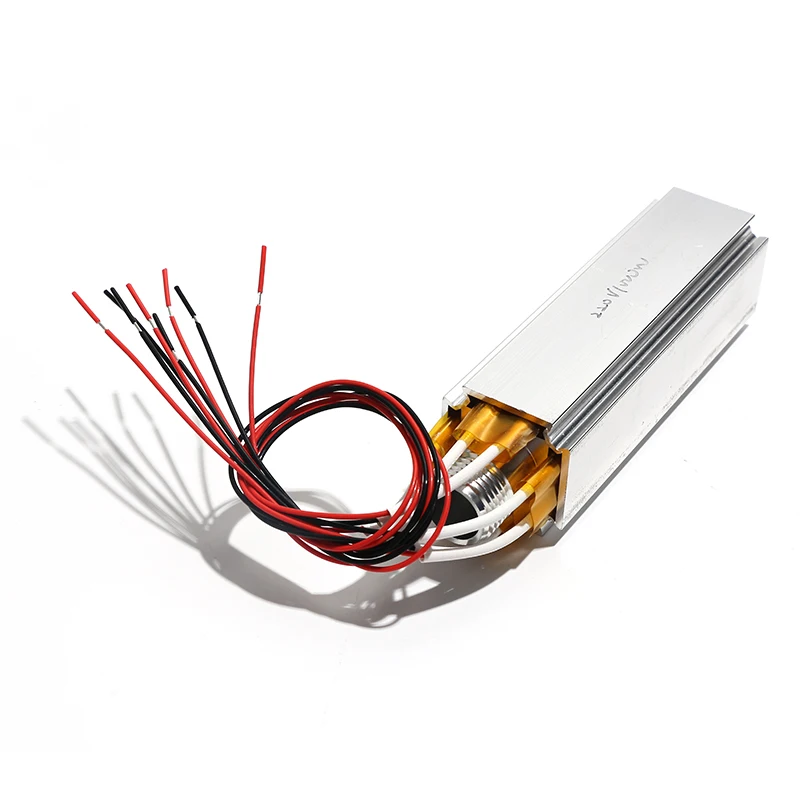 Four-sided Heating PTC Semiconductor Heater G1/2 20.5mm Thread 110mm 120mm 150mm 175mm 220V 500W-3000W for Air Source Heat Pump