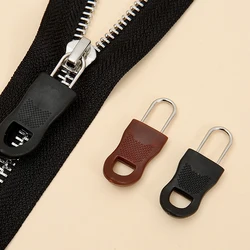 10Pcs Replacement Zipper Head Tool-free Removable Zipper Puller Luggage Schoolbag End Fit Rope Tag Clothing