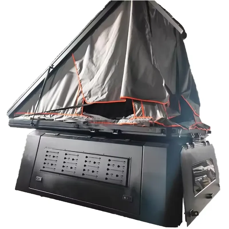 Factory Custom OEM 4x4 Theft Truck Camper Universal Canopy Pickup Hardtop Aluminum Canopy with Roof Tent