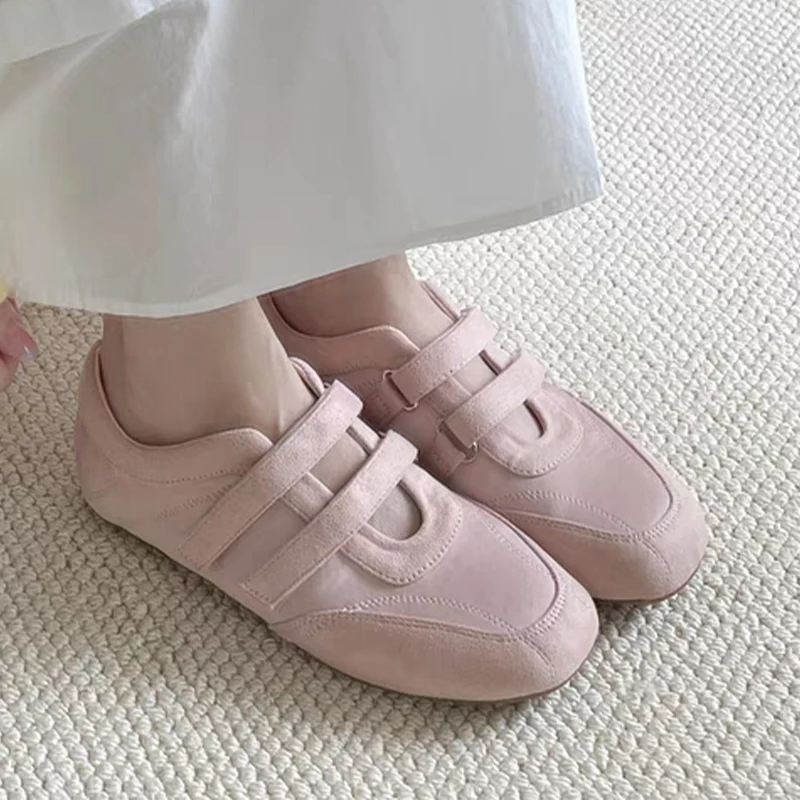 Flats Women's Sports Shoes Fashion Sneakers Casual Shallow Loafers Shoes 2025 Summer Walking Ballet Trend Zapatillas De Mujer image 3