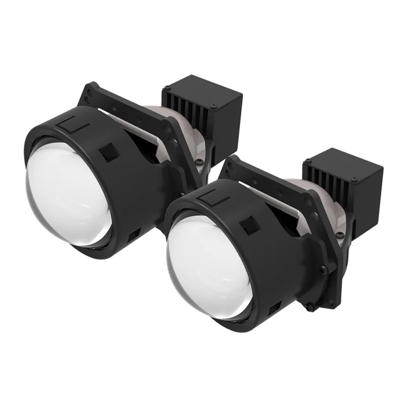 سانفي A6 ثنائية جهاز عرض (بروجكتور) ليد العدسات 3.0 ل هيلا 3R G5 المصباح H1 H4 LED H7 9005 9006 مصابيح التحديثية 12 فولت أضواء Led السيارات السيارات