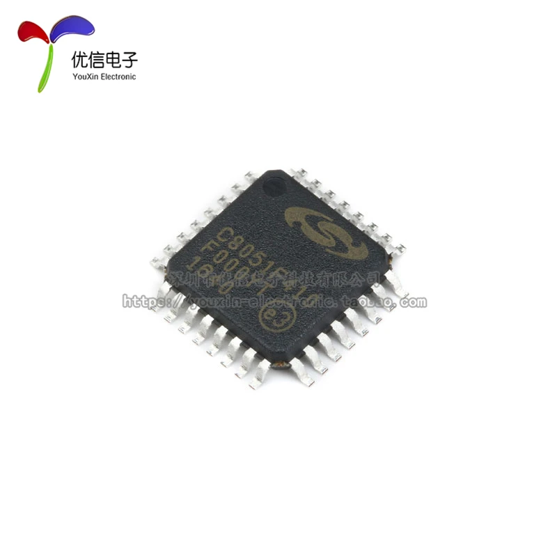 5PCS original genuine patch C8051F410-GQR 2.0V 32/16kB Flash MCU TQFP32