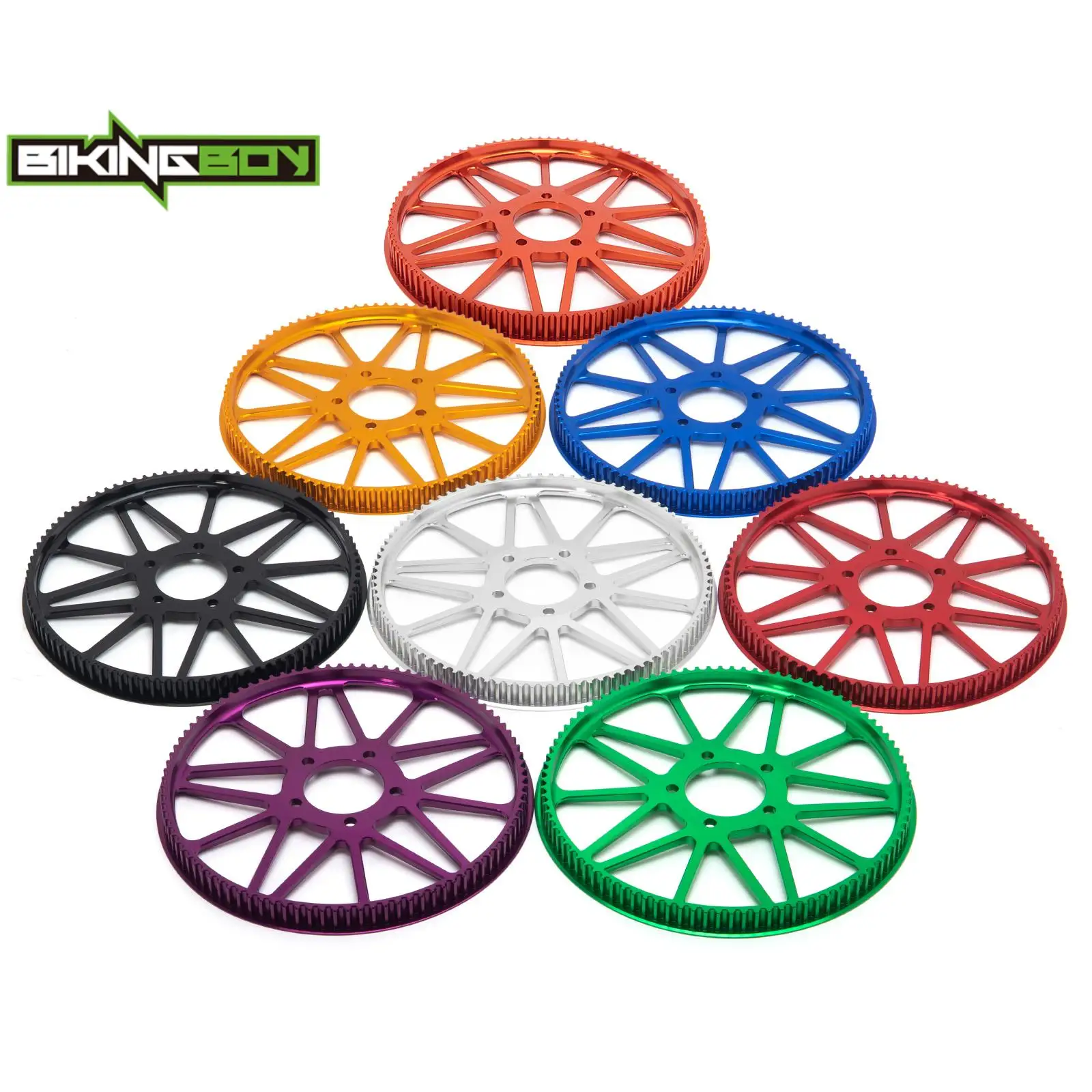 BIKINGBOY Für Sur-Ron Light Bee X Surron LBX Für Segway X160 X260 Vorne 23T 28T + Hinten 94T Riemenrad Riemenscheibe Flachgabel MX – Detail 9