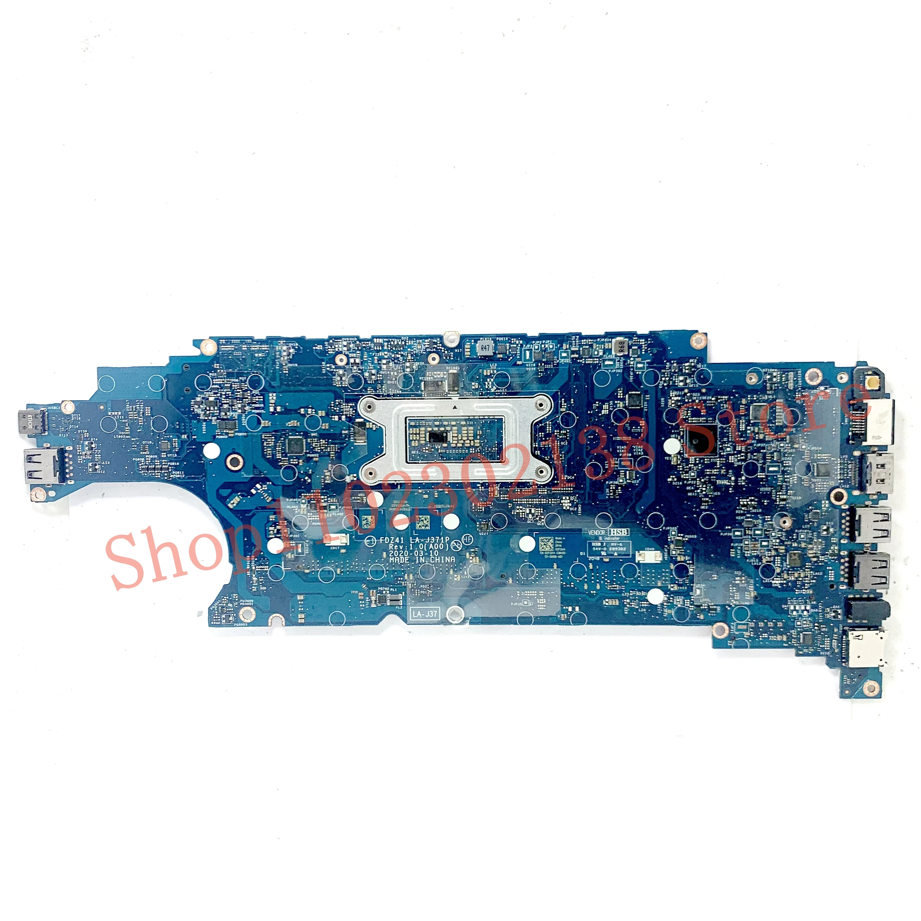 CN-02FGH4 02FGH4 2FGH4 With SRGKZ I5-10210U CPU Mainboard For DELL Latitude 5410 Laptop Motherboard FDZ41 LA-J371P 100%Tested OK