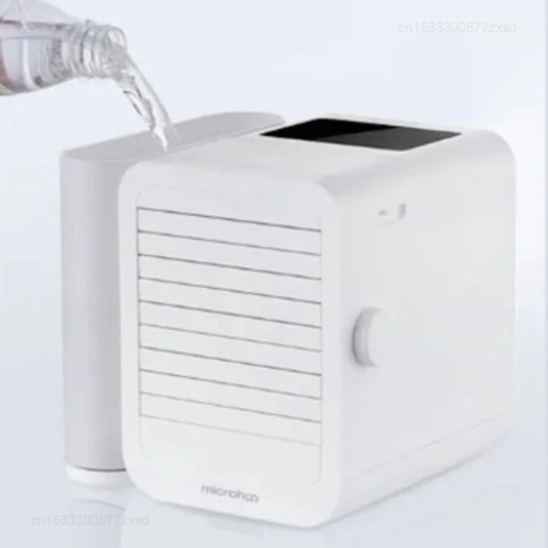 Neue xiaomi micro hoo tragbare Klimaanlage wasser gekühlte Lüfter Aroma therapie Diffusor schnelle Kühlung Luftbe feuchter Haushalt Desktop-Lüfter