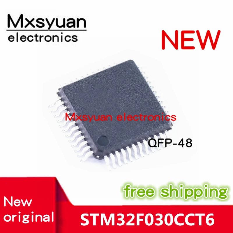 5 uds. ~ 20 Uds./lote STM32F030CCT6 STM32F030CCTB STM32F 030CCT6 LQFP48 nuevo original en stock