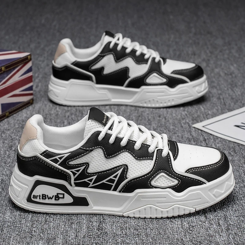 

Повседневная обувь, модные и универсальные белые кроссовки, кроссовки и модная обувь для папы.