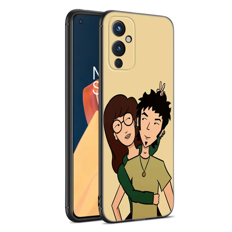 Anime D-Daria Black Silicone Phone Case For OnePlus 9R 10R 11R 12R ACE 2 Pro 2V 3V Nord CE 2 3 Lite 4 N10 N20 N30 SE 5G