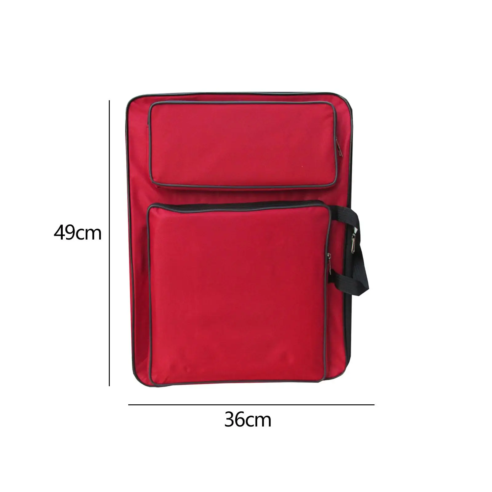 Artists Backpack for Drawing Art Supplies Large Capacity Canvas Bag with Shoulder Strap for Sketch Book Poster Board Storage