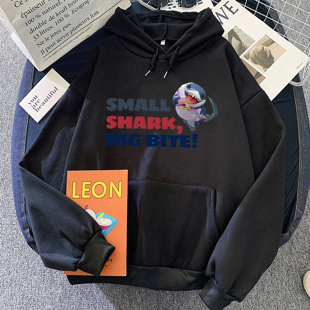 Jeff The Land Shark Hoodies Jeff Sweatshirt Letter Men Woman Sudadera Game Printing Pullover Marvel Rivals Hoody Fleece Clothing