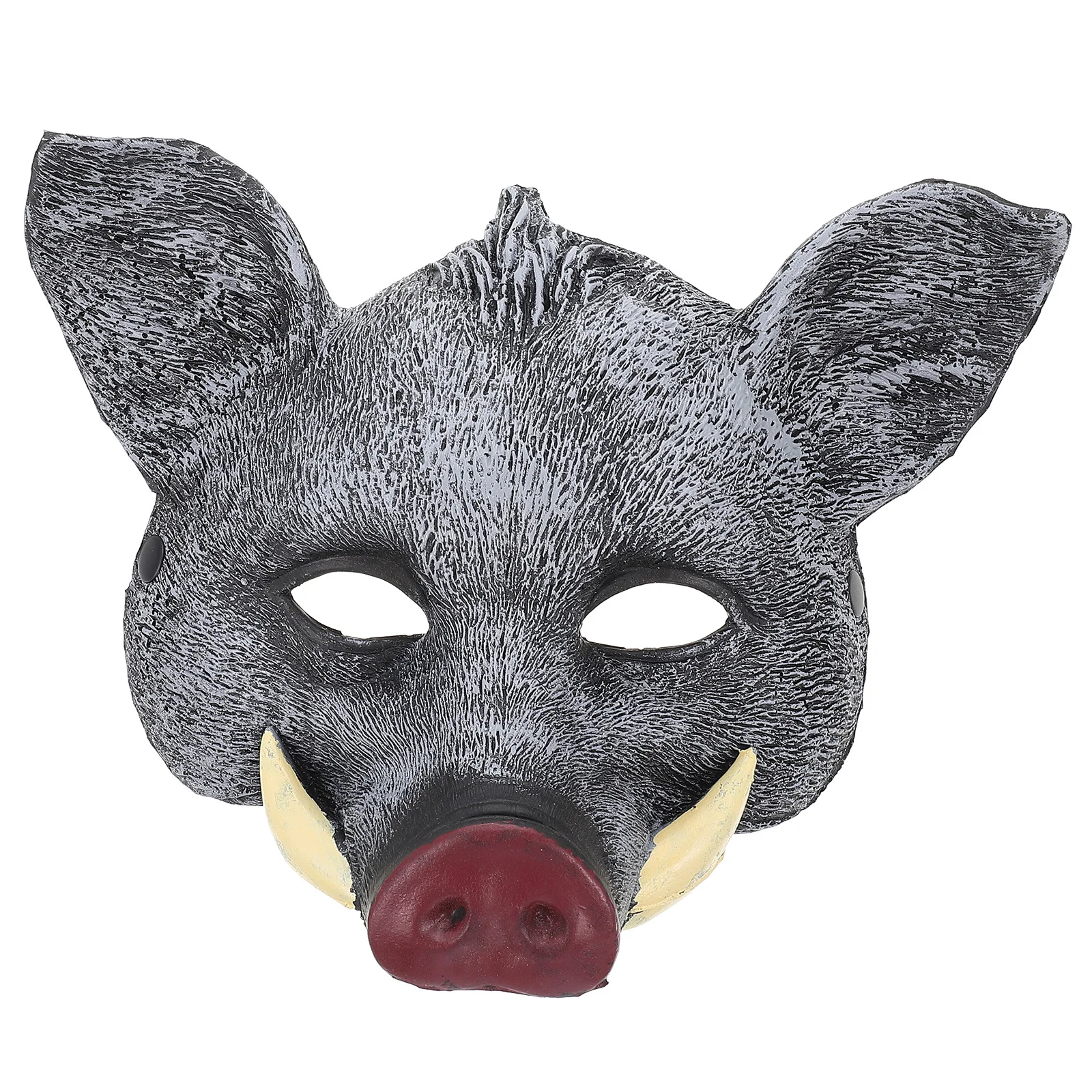 

Halloween Animal Mask Wild Boar Pattern PU Mask Durable Material for Party Cosplay Costume Accessory Party Cosplay Prop