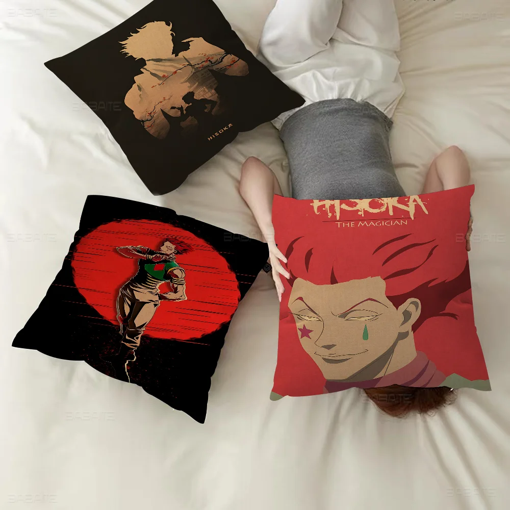 

Hunter X Hunter Hisoka Cushion Cover 30x50 Polyester Sofa Cushions Decorative Throw Pillows Home Decoration Pillowcover