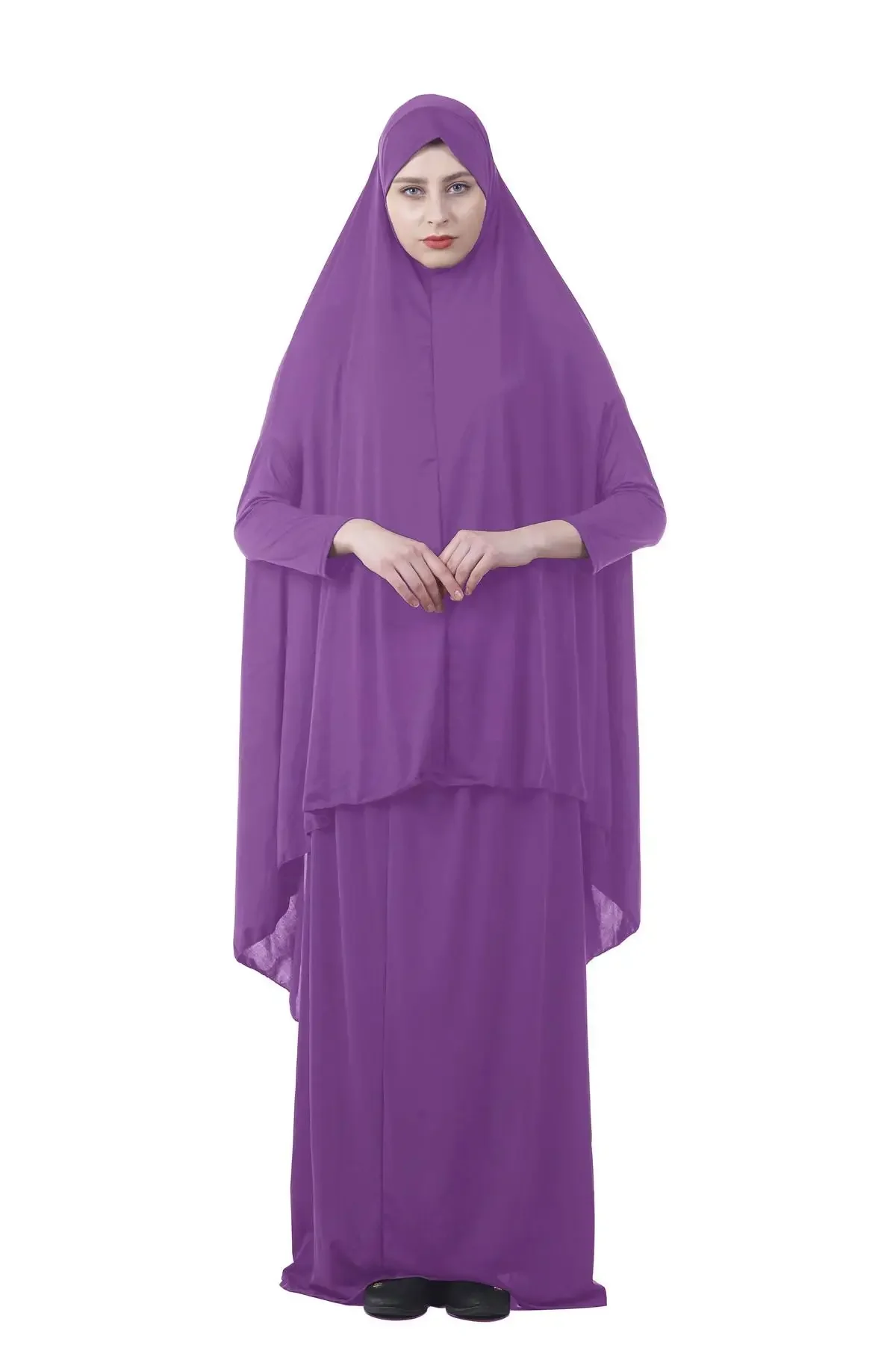 Formal Muslim Prayer Garment Sets Hijab Dress Abaya Afghanistan Islamic Clothing Namaz Long Prayer Hijab Moslim Jurken Abayas