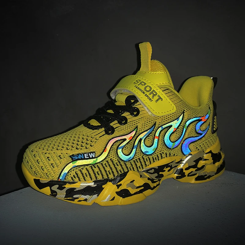 

Campus Spring Flame Moonlight Children's Mesh Breathable Sports Shoes