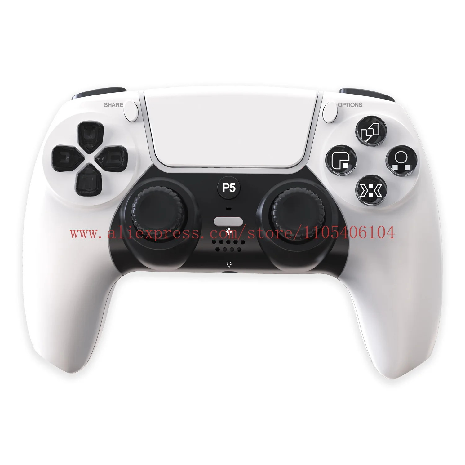 Six-axis gyroscope somatosensory double vibration wireless bluetooth ps5 gamepad