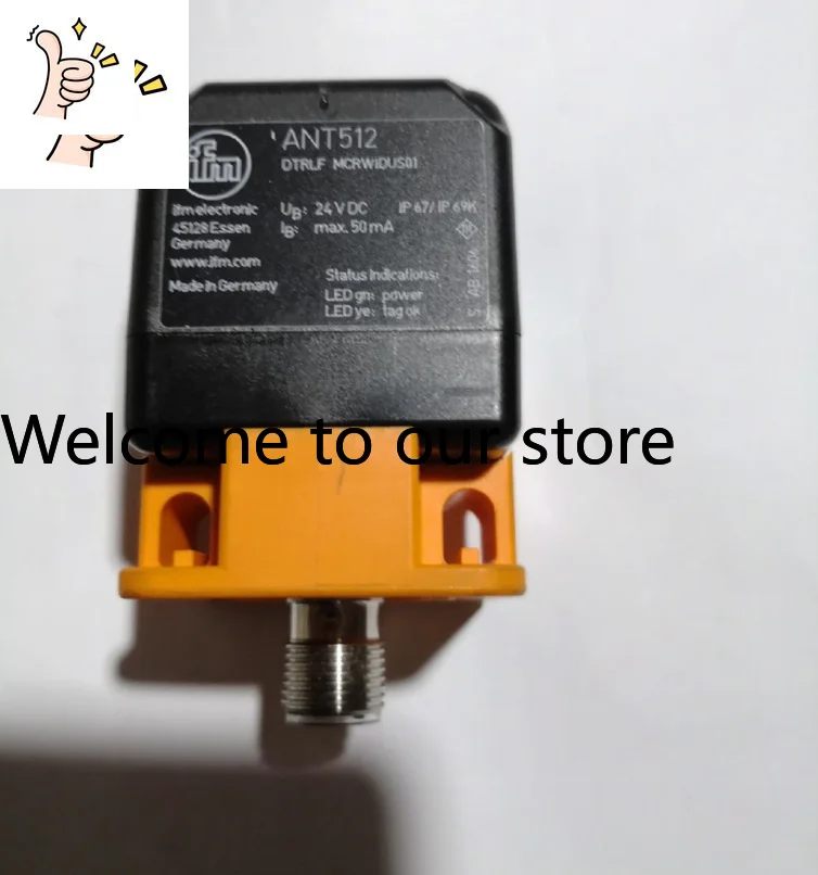ANT512 RFID Read/write Head LF DTRLF MCRWIDUS01 Germany IFM Sensor