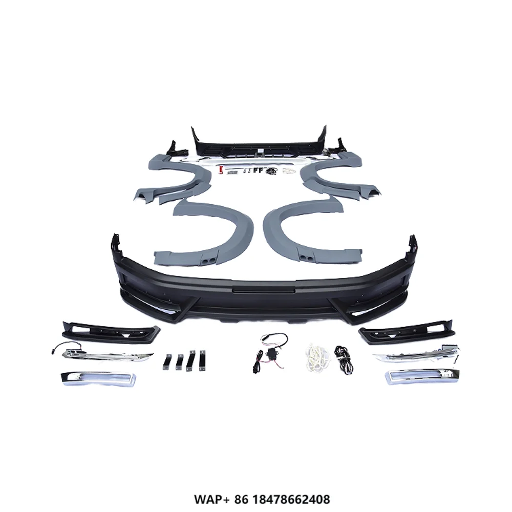 

Carbon Fiber Body Parts Wald WD Style Car Body Parts Upgrade Facelift Body Kit for Land Cruiser LC200 2016