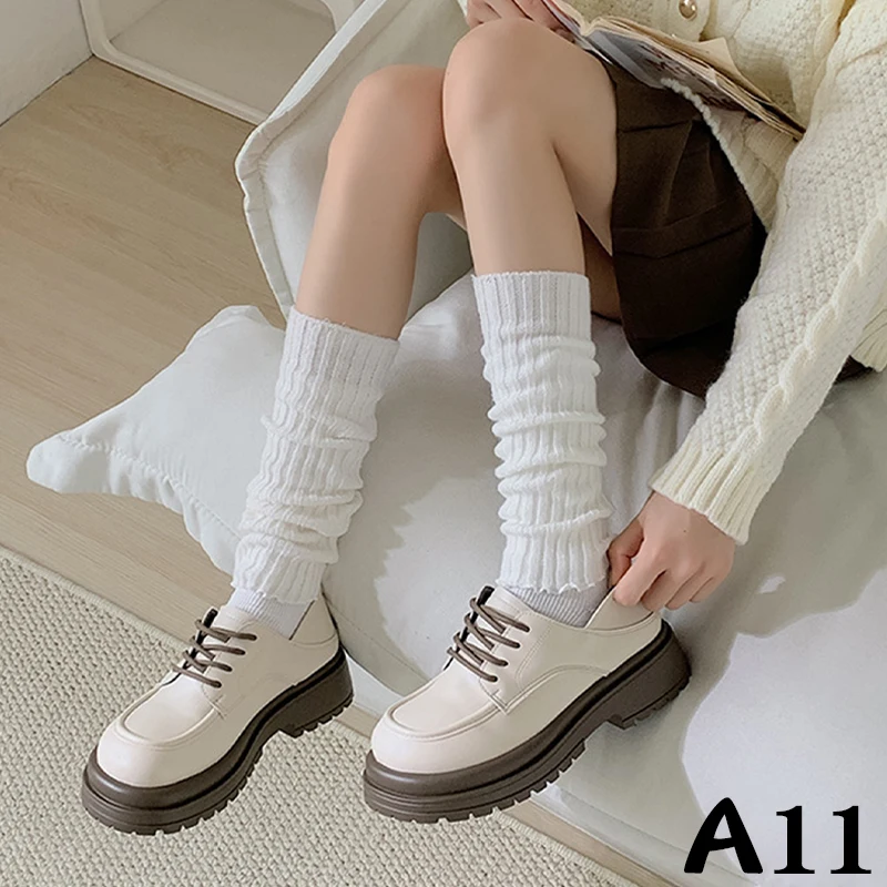 JK Lolita Y2K Beinwärmer Damen Lange Socken Dekoration Fußbedeckung Wärmer Socken