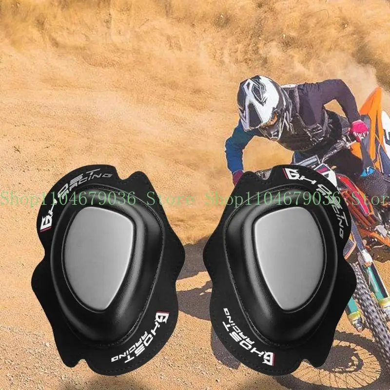 

2 шт. Прочные мотоциклетные наколенники-слайдеры с защитой от падений для брюк