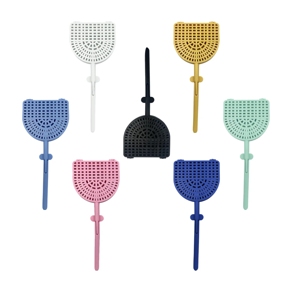 10pcs Dental Veneers Materials Clean Denture Wash Tray For Injection Molding Tooth Washing Racket For Porcelain Polishing Plate