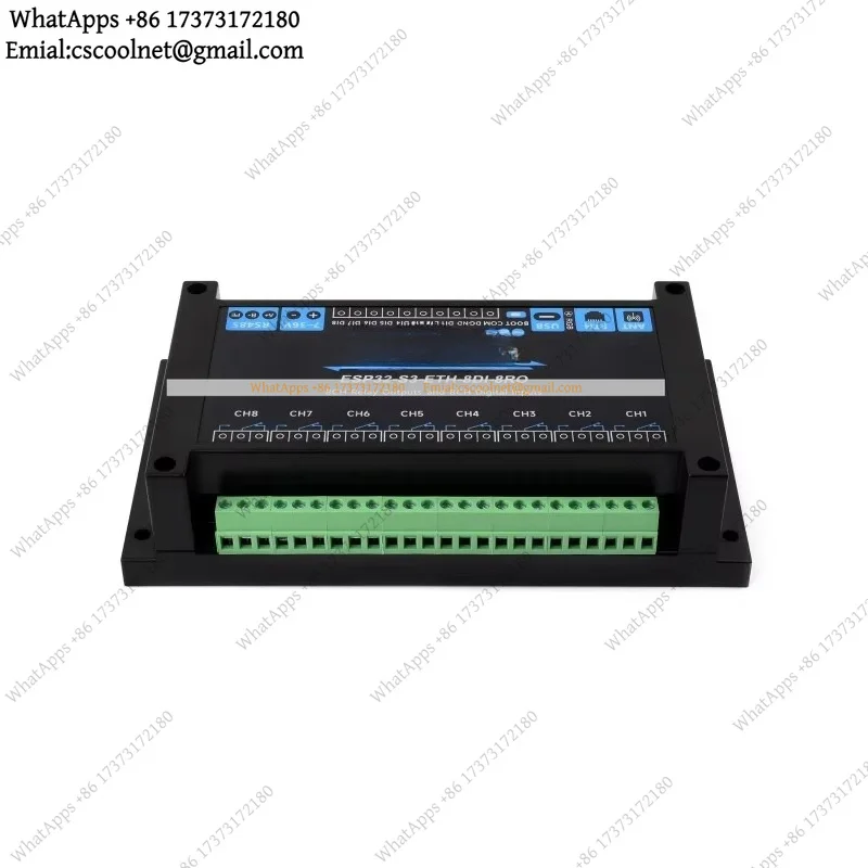 k06 Industrial 8-Channel ESP32-S3 WiFi Relay Module Isolated RS485 Interface Multiple Isolation Protection