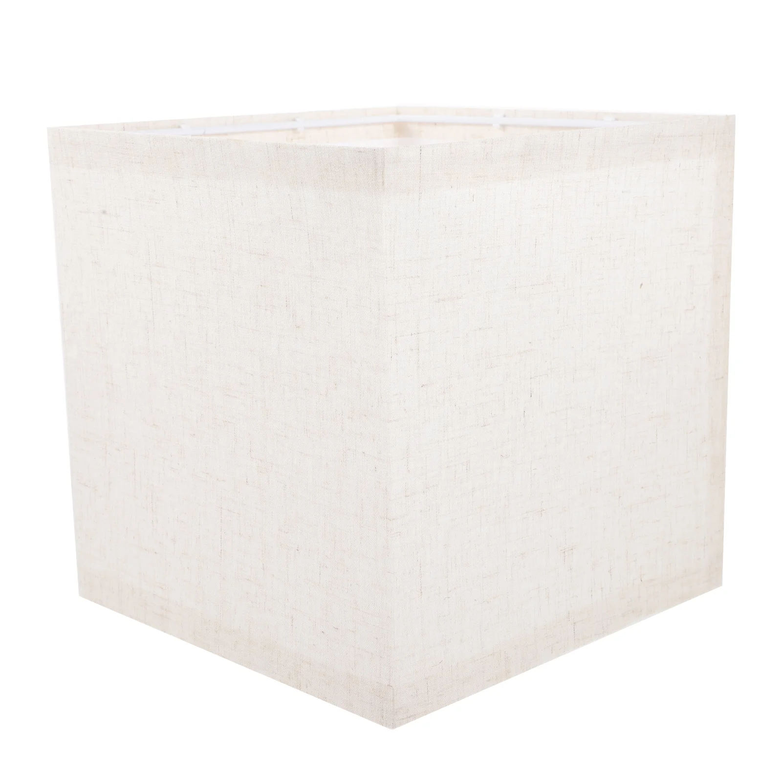 Lamp Shade Shades for Table Lamps Lampshade Replacement Decorative Small Decorate Floor Square Cloth Accessory Beige