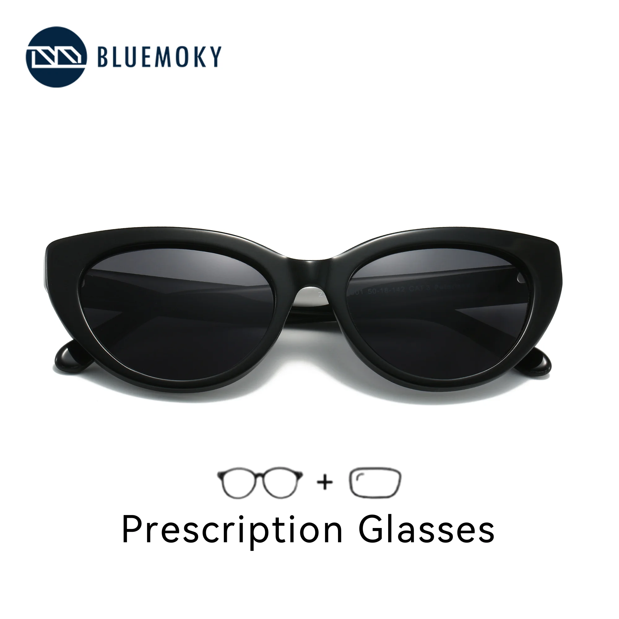 

BLUEMOKY Acetate Prescription Glasses Fashion Women Designer Sunglasses Polarized Sunshades UV400 Protection Driving Eyewear