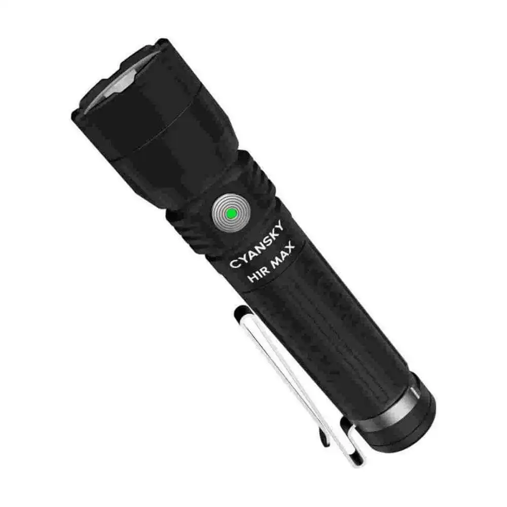 

Cyansky H1R MAX 1500 Lumens Rechargeable Flashlight