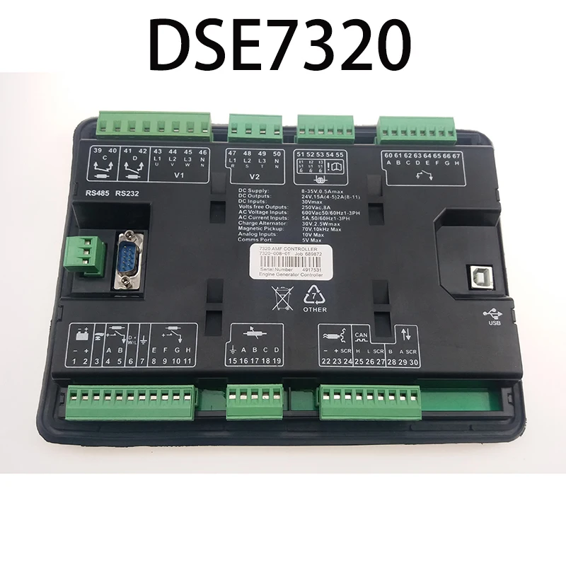 DSE7310 MKII DSE7320 MKII Original Deep Sea Generator Electronic Controller AMF LCD Display Control