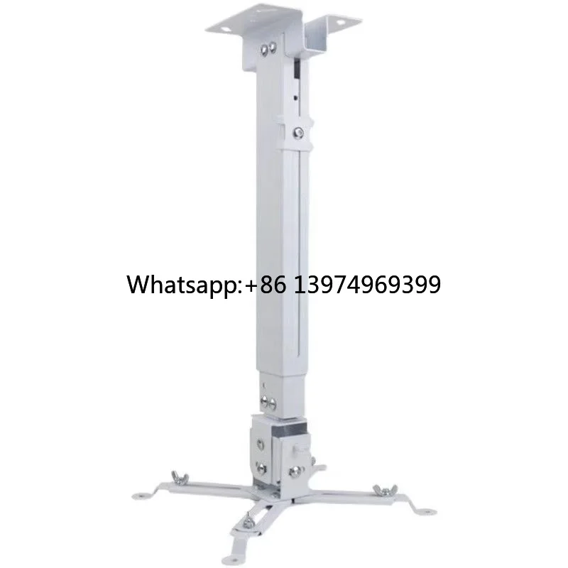 High Quality Steel Material Retractable Projector Ceiling Mount Bracket for Universal Projector