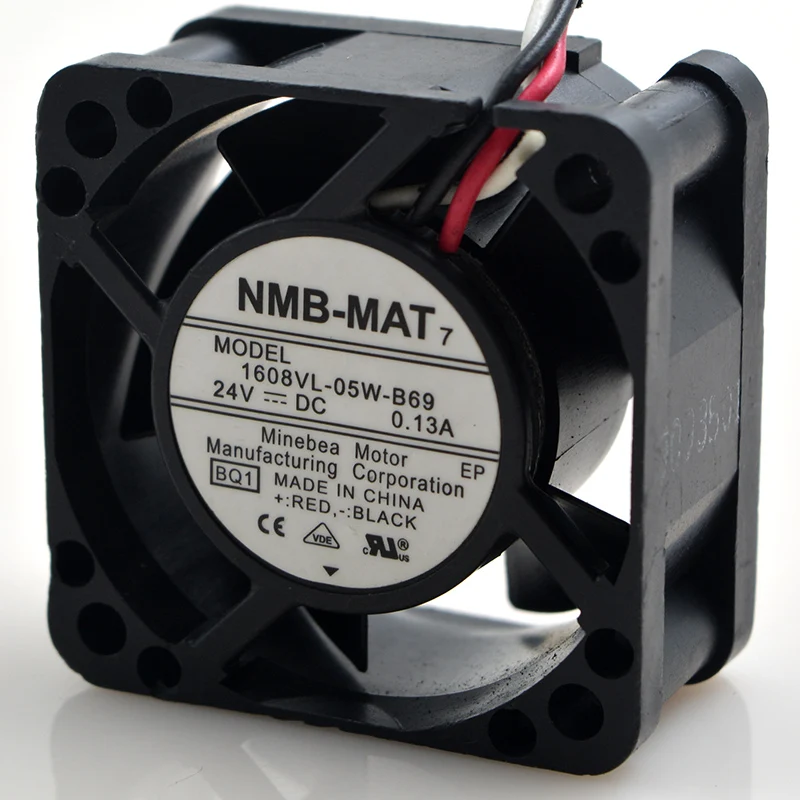 NOVO ORIGINAL 1608VL-05W-B69 24V 0.13A 4020 40x40x20mm RADIADOR DE VENTILADOR DE REFRIGERAÇÃO