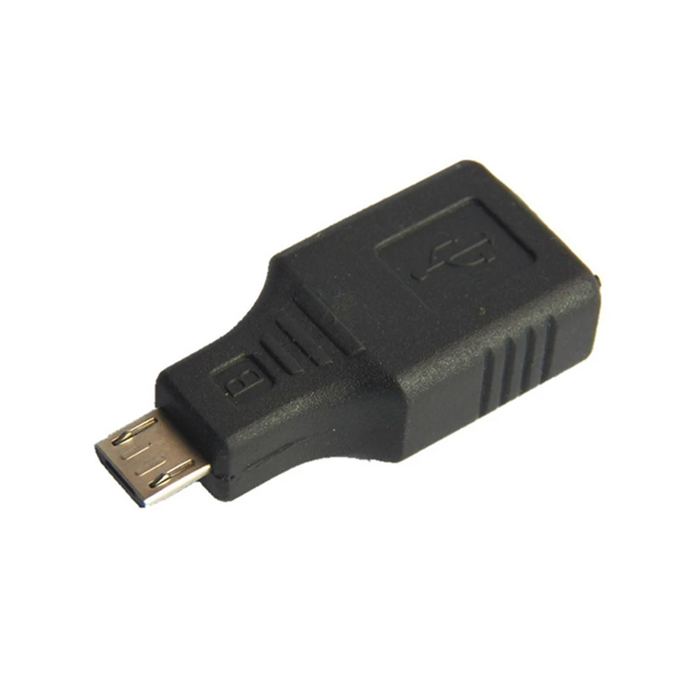 Adaptador USB 2,0 hembra a Micro USB B de 5 pines, convertidor OTG para teléfono móvil Universal, novedad