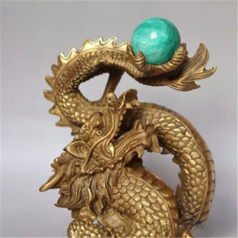 Bronze dragon ornament, dragon handicraft