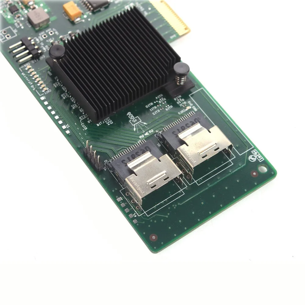 LSI Interne SAS SATA 9211-8i 6 Gbit/s 8-Port HBA PCI-E RAID-Controllerkarte