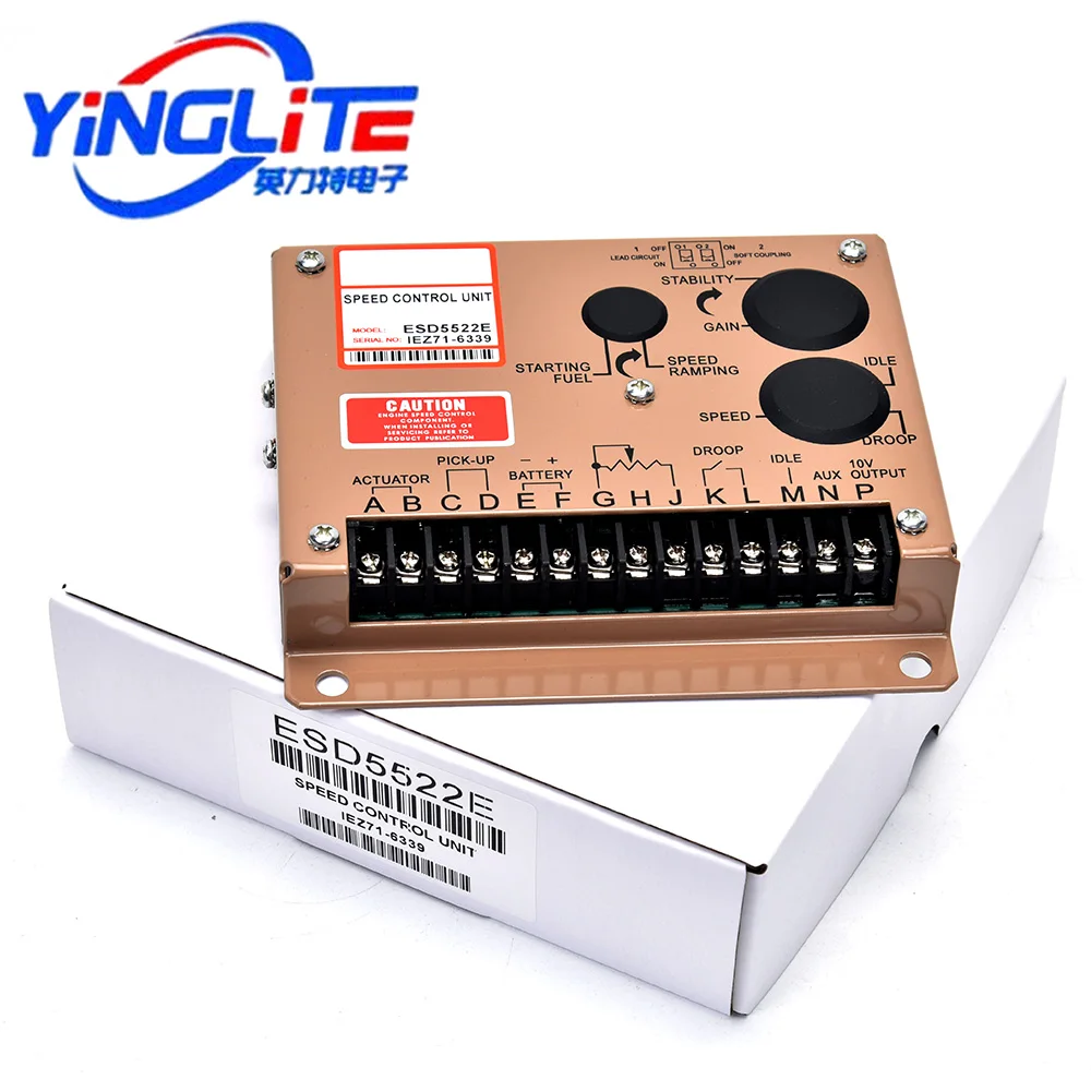 Genuine ESD5522E Electric Speed Regulation Controller Kit Diesel Generator Speed Control Unit for Xeon