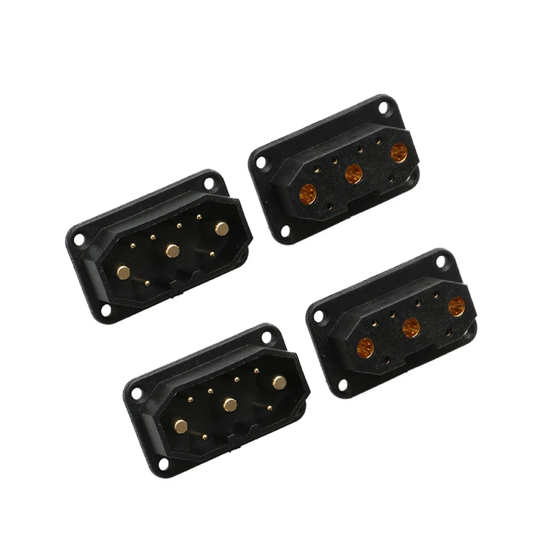 2Pairs Gasoline Turbojet Model Aircraft 3+6 Male Female Plug VTOL Servo Quick Release Connector for RC Drone Brushless Motor