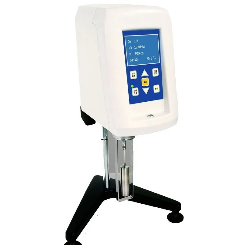 Digital Display Rotational Viscometer Viscosity Tester Meter Precision Liquid Density Measurement Instrument Laboratory Fluid