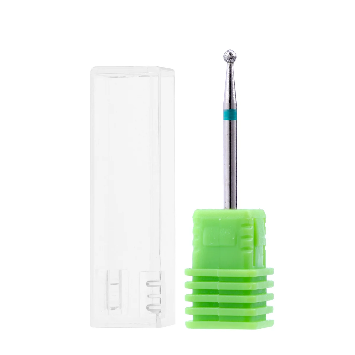 

Nail Grinding Head 2.3Mm Round Cone Cutter For Manicure Machine Dead Skin Remover Tool Stone Alloy Material Nail Drill