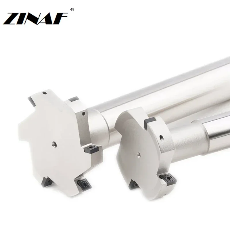 Imagem -02 - T-slot Fresas Edge Milling Cutter Holder Fresadora Cnc Ccmt Mpht Mts H05 H06 H08 H10 H12 H20 D20-d100