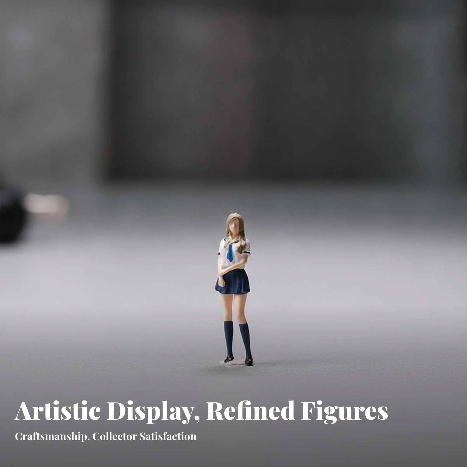 Resin Figurine Collectible Diorama Figure Model Accessory 1/64 Scale Figure Very Small Display Decoration