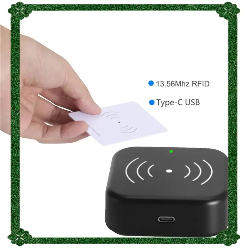 

24-Hour Delivery 2X TTLOCK Smart Card Encoder NFC 13.56M M1 IC Card Reader RFID Chip Scanner For TT Hotel TT Rental System Softw