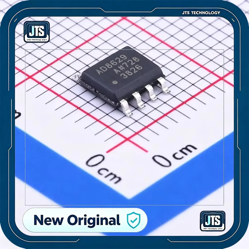 Original Genuine AD8629ARZ-REEL7 SOIC-8 Single Supply Rail-to-Rail Op-Amp IC Chip