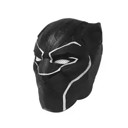 Anime Black Panther Basic Cosplay Mask Latex Panther Mask Cosplay Helmet Full Face Mask Halloween Party Cosplay Costume Props