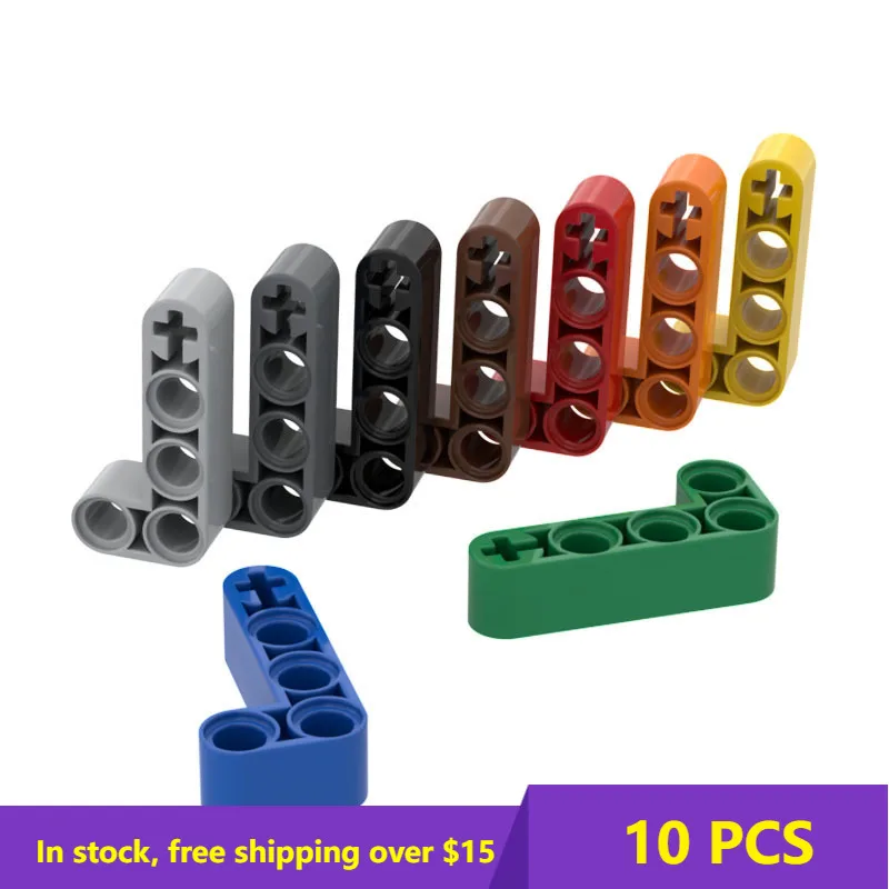 

10PCS MOC Bricks Assembles Particles 32140 2x4LFor Building Blocks Classic Brand Kids DIY Educational High-Tech Spare Toys