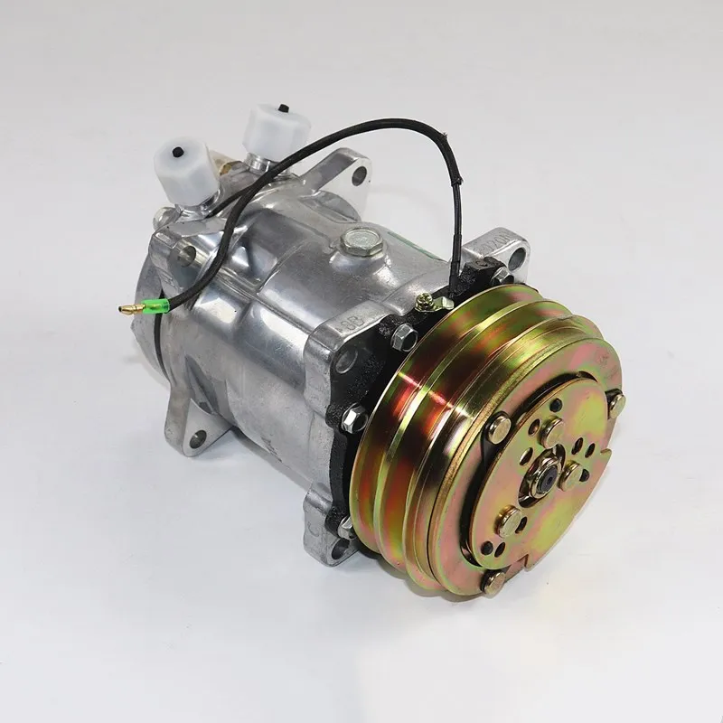 Car air conditioning 508 compressor 12V24V truck harvester dedicated 507 air conditioning pump brand new pure copper