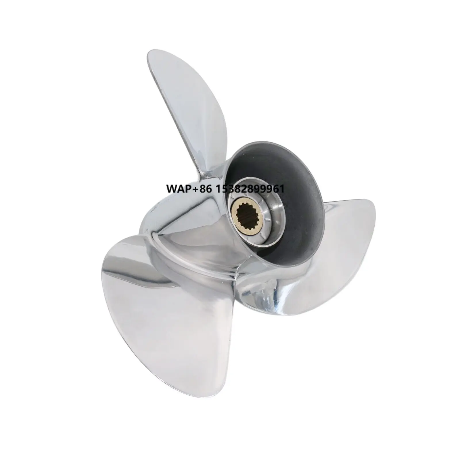 3 Blades Stainless Steel Boat Outboard Propeller for Engine 40-50HP From Isure Marine Made in China