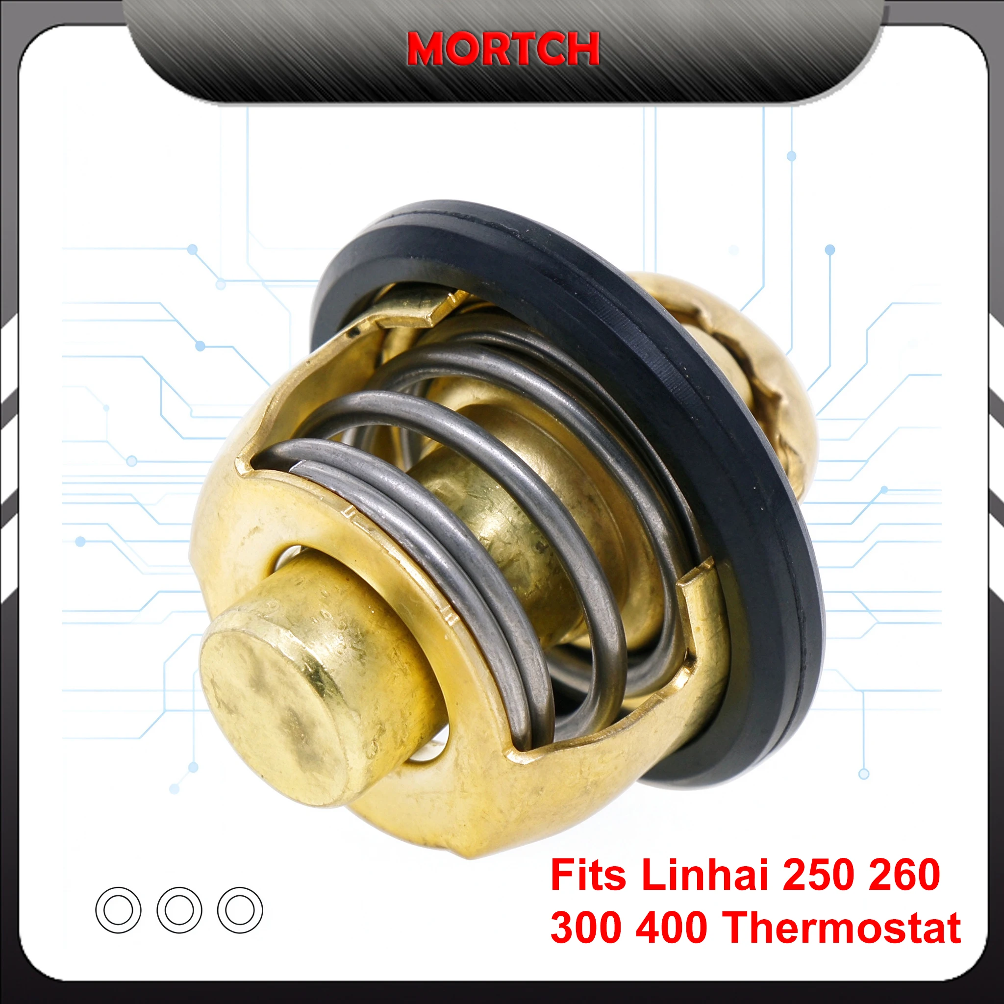 Thermostat Coolant Temperature Valve 22901 MILH170M.11.7.2 For Linhai 250 260 300 400 YP250 VOG Parts