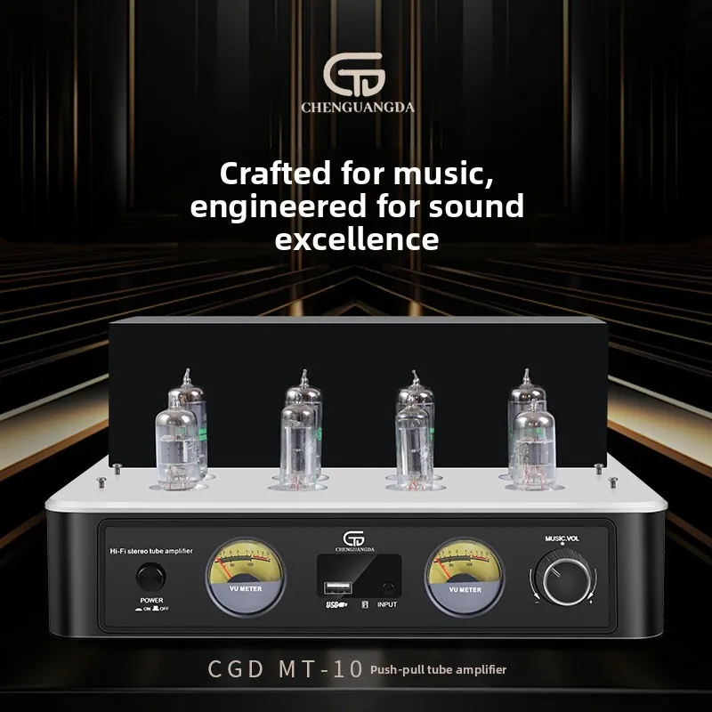 CGD MT100 gallbladder power amplifier fever push-pull electronic tube power amplifier pure class a push-pull high-end HiFi