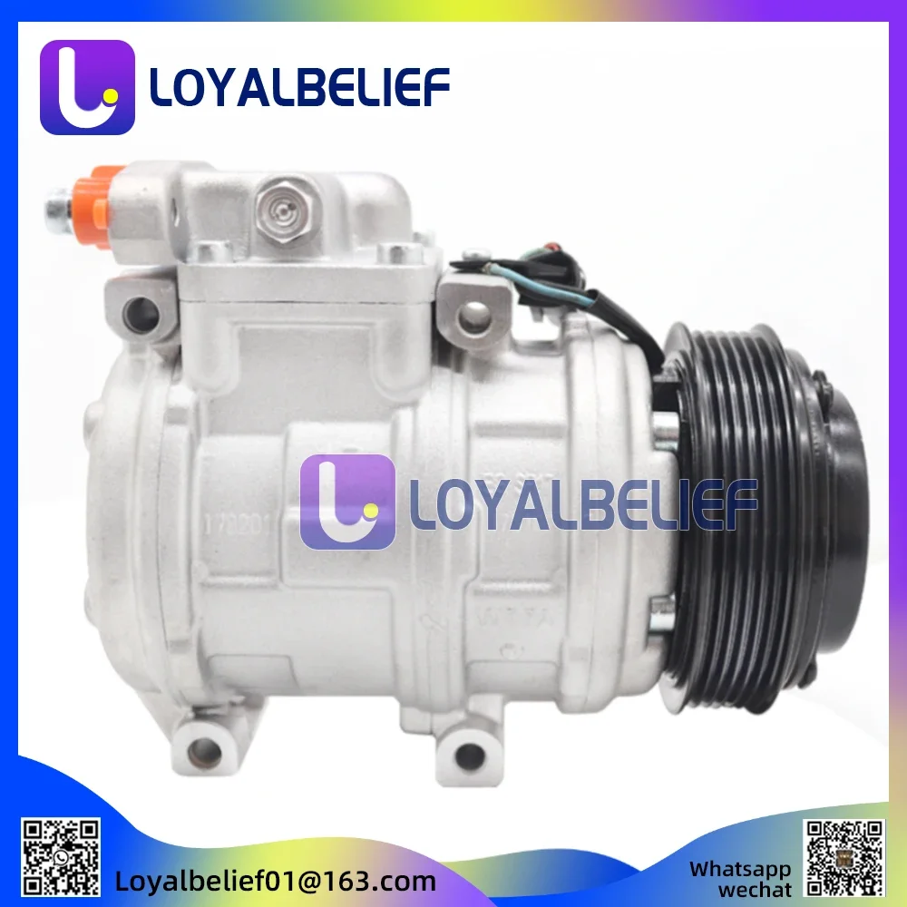 

10PA17C AC Air Conditioning Compressor For SSANGYONG RODIUS 2.7 Xdi REXTON 2.7 XDI 2004-2007 6652300011 6652300211 180500390A11