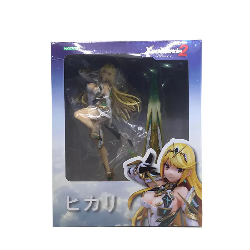 21cm Xenoblade Chronicles 2 Homura Pyra Pvc Action Figure Anime Shimoji Shino Pyra Figures Model Toys Collection Doll Gift - view 6